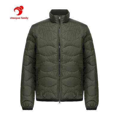 China Breathable Custom Quilted Jacket For Men Stand Up Jacket Men's Casual Collar Stripper Jackets for sale