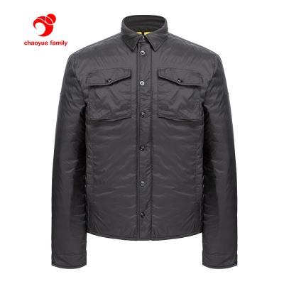 China OEM Breathable Turn-Down Collar Jacket For Men Fashion Warm And Comfortable Mens High Quality Jacket for sale