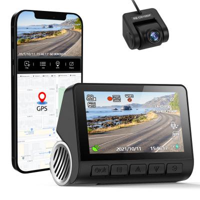 China NIGHT VISION can be customized front and rear 4K dashcam with wifi and gps night vision car camera a800s dash cam upgraded for 70mai dash cam for sale