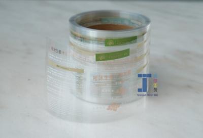 China CMYK  Color Clear Personalized Stickers 50micron-150micron Thickness for sale