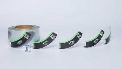 China Water Resistance Printed Transparent Labels With Removable Adhesive for sale