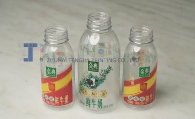 China OEM Rectangle Printed Transparent Labels Permanent Adhesive For Bottles for sale