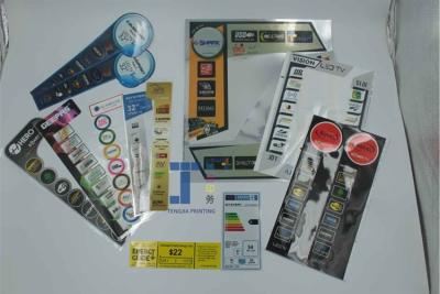 China Digital Printed Transparent Labels Custom See Through Stickers With Pantone Color for sale