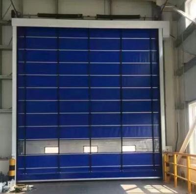 China Modern Industrial PVC Folding Up Door High Speed ​​PVC Accordion Door for sale