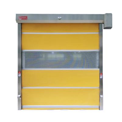 China Industrial Electric High Speed ​​Heat Insulation PVC Roller Shutter Door for sale