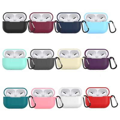 China High Protective Newest Silicone Case For AirPods Pro Cover Full Protection Soft Case For Airpods 3 Earbuds for sale