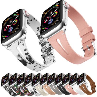 China Fanshion New Fashion Genuine Leather Strap For iWatch 42mm Series Apple Watch Bands Leather Strap 38mm for sale