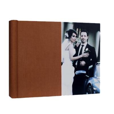 China Photo Paper With 1/2 Photo Cover Leather Photo Album for sale