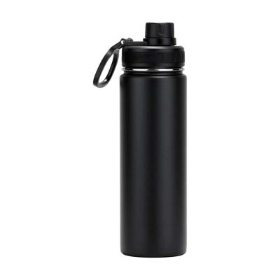 China 1 Liter Simple Sustainable Modern Reusable Wide Mouth Stainless Steel Flask Thermos 32oz Insulated Water Bottle With Straw Lid for sale