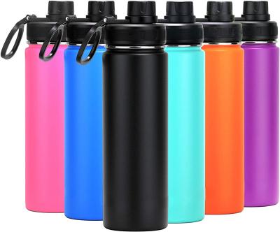 China 750ml 1000ml 1200ml 1900ml Stainless Steel Sustainable Custom Logo Insulated Sport Waterbottles With Lid for sale