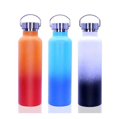 China Multiple Colors And Sizes Of Sustainable Double-Wall Vacuum Insulated Stainless Steel Water Bottle for sale