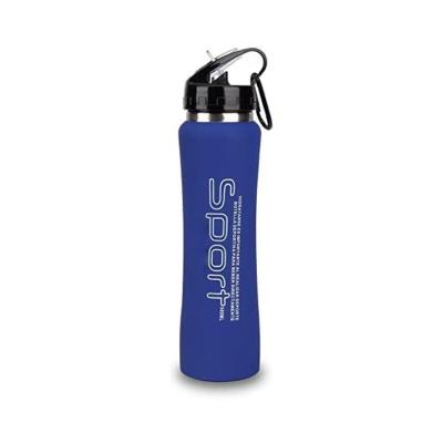 China Sustainable Eco Friendly Gym Sport Drink Insulated Stainless Steel Flask Custom Travel Sports Bottle With Carabiner for sale