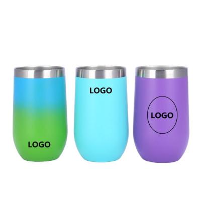 China Viable Customize Stainless Steel Insulated Coffee Mug Tumbler 16 Ounce Wine Cups for sale