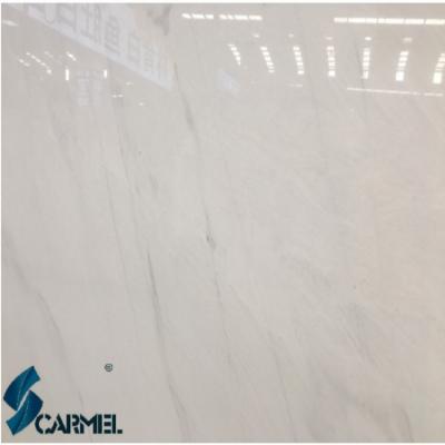 China Wholesale Best Quality Competitive Price Modern Natural Polished Lincoln White Marble For High End Interior Wall for sale