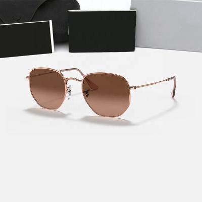 China Fashion Sunglasses 3548 Luxury Designer Men's and Women's Metal UV400 Glasses Classic Tac Lens Sunglasses for sale