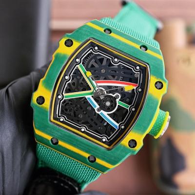 China Not Specified 2024 New Hot Selling Mechanical Watch Wine Barrel Watch Men Wrist Watch for sale