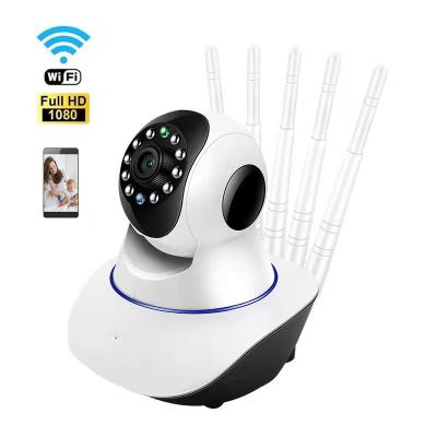 China NIGHT VISION 1080P Wifi Camera for Indoor Home Security Surveillance IP Camera with 5 Antennas for sale