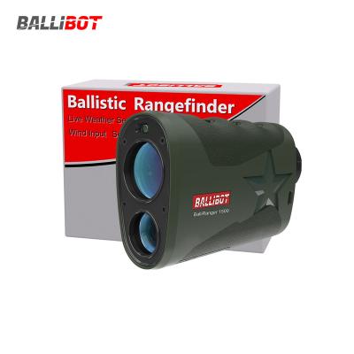 China Measure Distance and Then Calculate Area Volume Pythagoras 7X Shooting with Wind Input Live Weather Senor built-in Ballistic Calculator for Hunting 3in1 Laser Rangefinder 1500m for sale