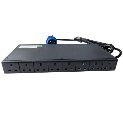 China Aluminum Alloy High Power 32a One Phase 250v Intelligent Metered by outlet Rack Power Distribution Unit Smart Pdu for sale