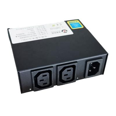 China C13 2 Outlets C14 1 Input Clever Pdu High Power Fire-Proof DoorMeter Rack Smart Pdu 230*175*65mm for sale