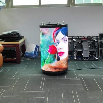 China Hot Selling Exhibition Hall P3 3mm Indoor Soft Flexible Video Display Curved Screen LED Module for sale