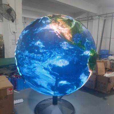 China Spherical Cylindrical Curved Special-shaped LED Display Screen True Sizes And Models Factory Indoor Various R&D And Production for sale