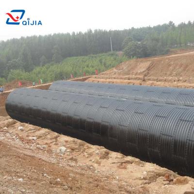 China Multi Corrugated Structure Pipe Storm Sewer Use Culvert Pipe Plates Set Metal Drainage Pipe for sale