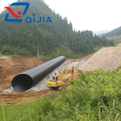 China Structure Pipe Underground Buried Road Culvert Set Steel Pipe Corrugated Culvert for sale