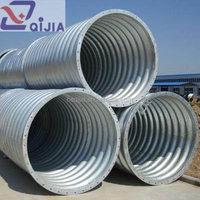 China Round Structure Pipe Welding Steel Pipe Price Corrugated Galvanized Hot Dip Galvanized Steel Pipe for sale