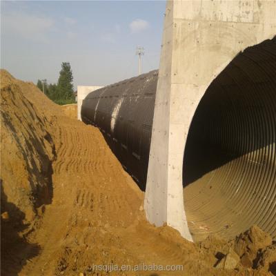 China Corrugated steel structure pipe culvert also is called corrugated culvert pipe, which is used in culvert under highway and railway. for sale