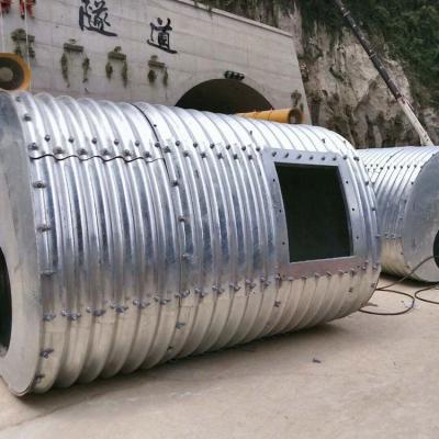 China Hotel CE Certification Steel Culvert Underground-safety House for sale