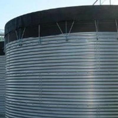 China Structure Pipe 9000 Gallon Galvanized Corrugated Plate Water Tank For Sale for sale