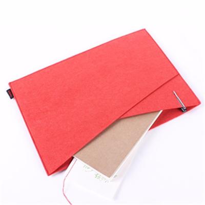 China Elegant Document Fashion A4 Size Felt Document File Folder For Envelopes for sale