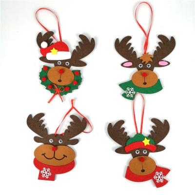 China Cute Gift Guys Christmas Felt Craft Figure Decoration For DIY Using For Sale for sale