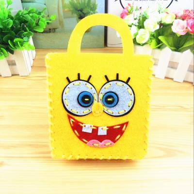 China Early Education School Children Opens Animal Nonwoven DIY Bag Toys for sale