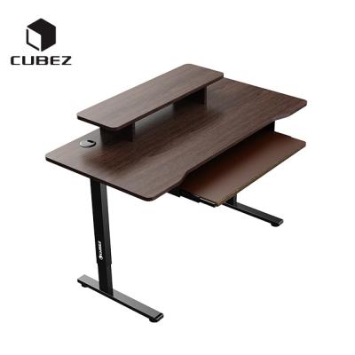 China (Height) adjustable high section of the game table suitable for Internet cafes study e-sports room height adjustable game table for sale