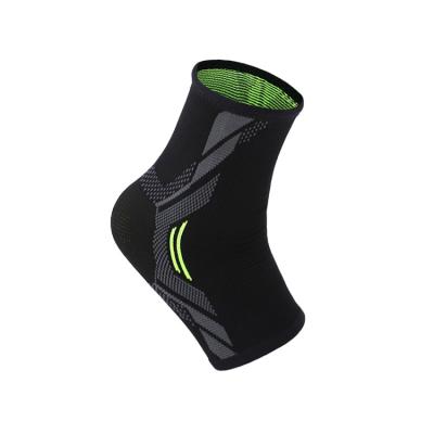 China Hot Selling Breathable Knitted Breathable Foot Sport Compression Sleeve Ankle Swelling Brace Pain for sale