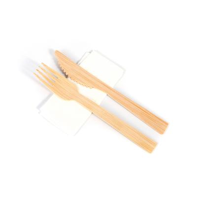 China 2021 Factory Price Disposable Cuttleries Set Cute Cute Fruit Knife Small Bamboo Fork for sale