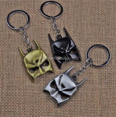 China Promotion Gift Mask Metal Pendant 3D Metal Mask Model Key Chain Key Chain Buckle for sale