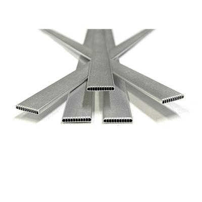 China Heatsink Customized Microchannel Extruded Aluminum Tube For Vaporizers for sale