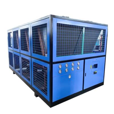 China Factory 100HP Air Cooled Water Cooler Refrigerator Industrial Panel PVC Extruding Chiller for sale