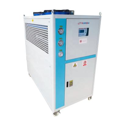 China Factory CE Certified Refrigerator Water Chiller Air Cooled Equipment Machine System 10ton Industrial Chiller r407c for sale