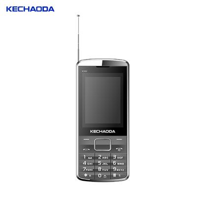 China Build in KECHAODA K103 flash hot selling mobile phone dual sim bar phone big card battery for sale