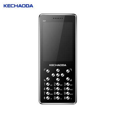 China Build in instant hot sales KECHAODA K57 feature bar phone wholesalers cheap unlocked cell phone with best quality for sale