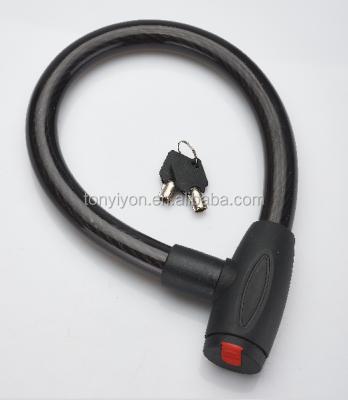 China High Quality Hot Selling Bike And Motorcycle Security Cable Lock For Motorcycle for sale