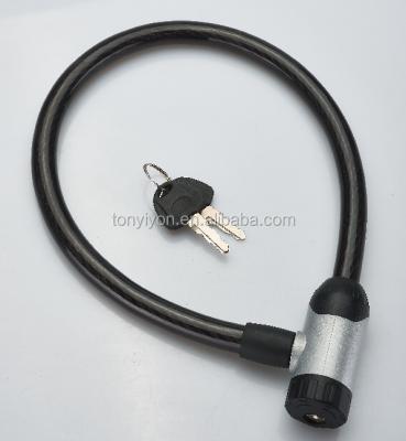 China High Quality Bike And Motorcycle Security Cable Lock For Motorcycle for sale