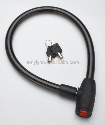 China High Quality Bike And Motorcycle Security Cable Lock For Motorcycle for sale