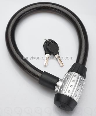 China High Quality Bike And Motorcycle Security Cable Lock For Motorcycle for sale