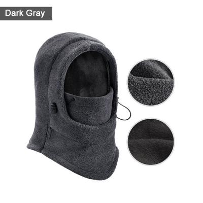 China breathable & Waterproof Wind Plug 6 in 1 Ski Bike Mask Fleece Hood Winter Polar Fleece Balaclava Thermal Hood for sale