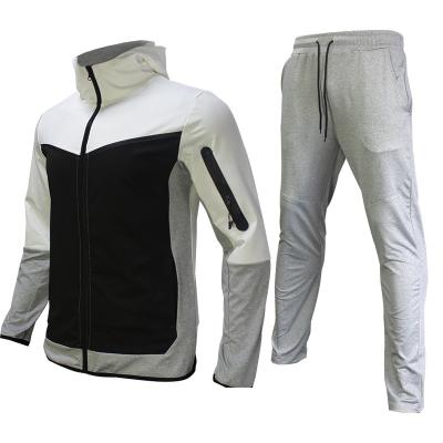 China New Anti-wrinkle Launch Men Sweatpants And Hoodie Set Wear Sportswear Training Jogging Hoodie 2 Piece Set for sale